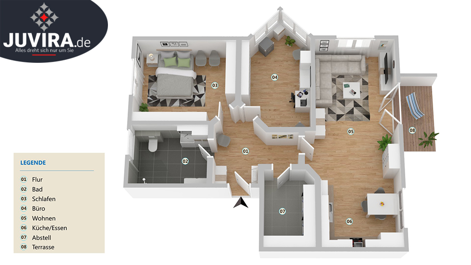3D Grundriss