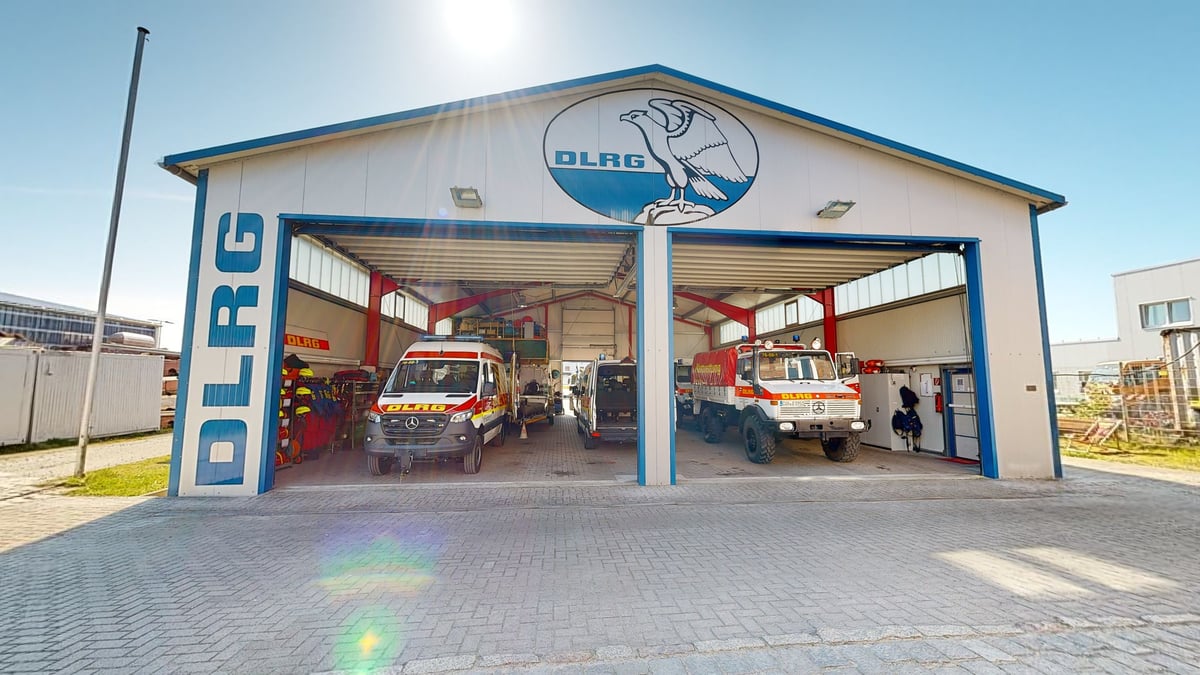 Virtueller Rundgang, Vorschau DLRG Cuxhaven