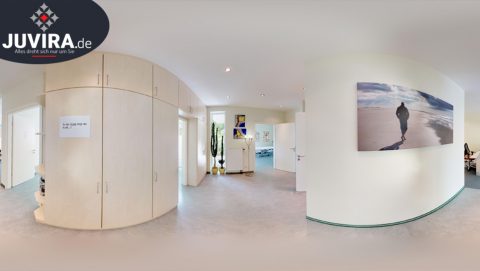 Juvira.de | Virtueller Rundgang / Panoramafoto einer Praxis für Physiotherapie